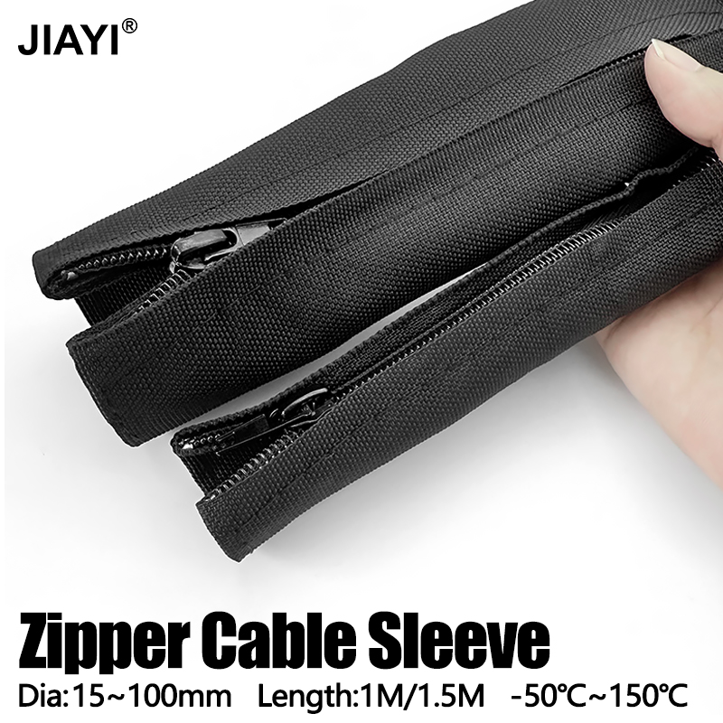 Cable Sleeve Neoprene - ジッパーケーブルスリーブ フレキシブルワイヤーケーブル管理用ケーブルワイヤープロテクター コンピューターケーブルオーガナイザー PCケーブル管理カバー