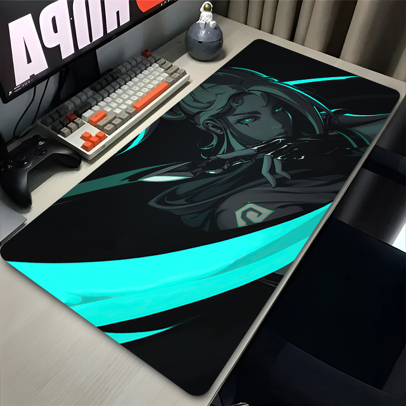 Tech Accessories For Desk - マウスパッド ホットゲーム ヴァロラント ジェット XXL ゲーミングアクセサリー
