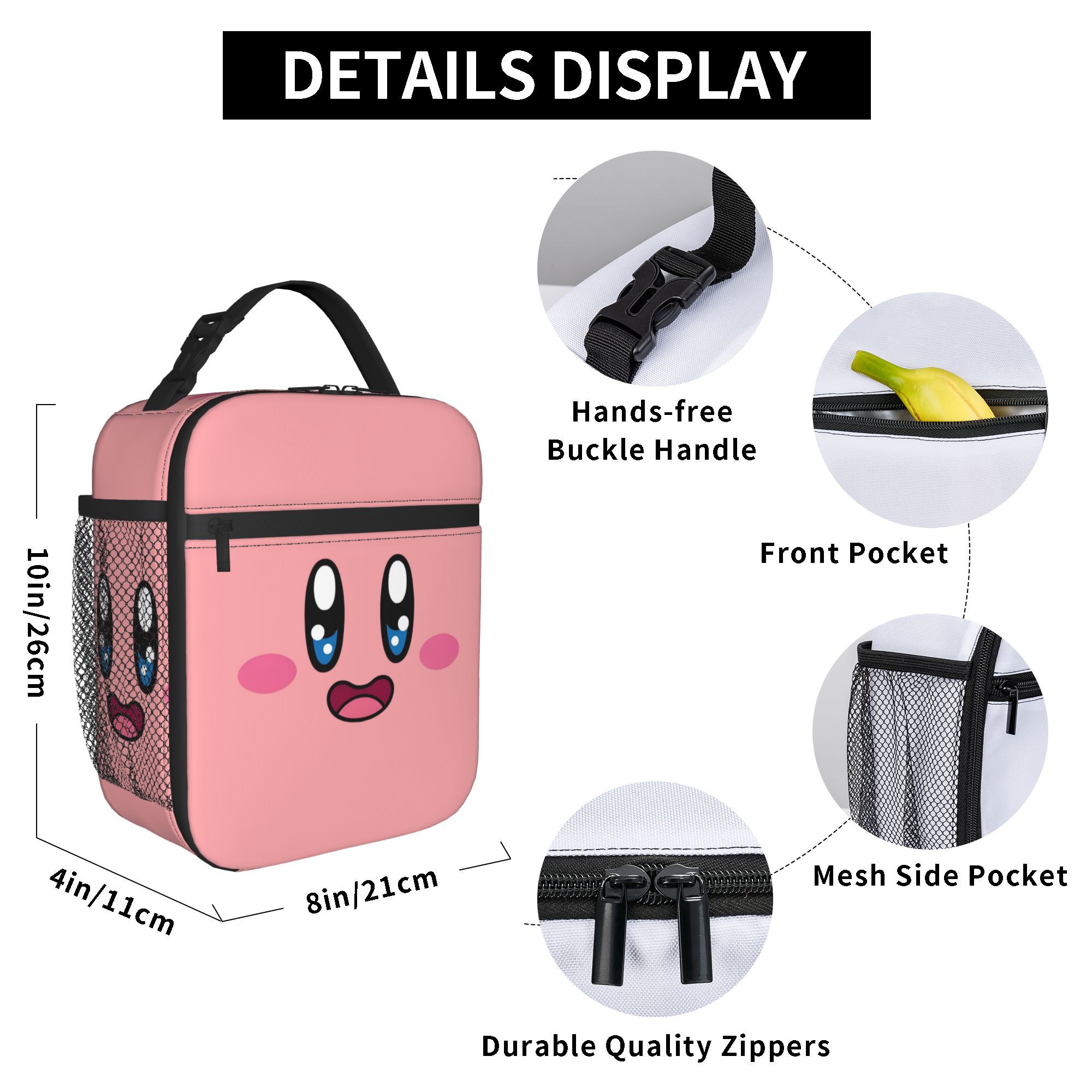 カスタム K-Kirbys 再利用可能なランチボックス防水か - Tech Accessories For Office のレビューと価格