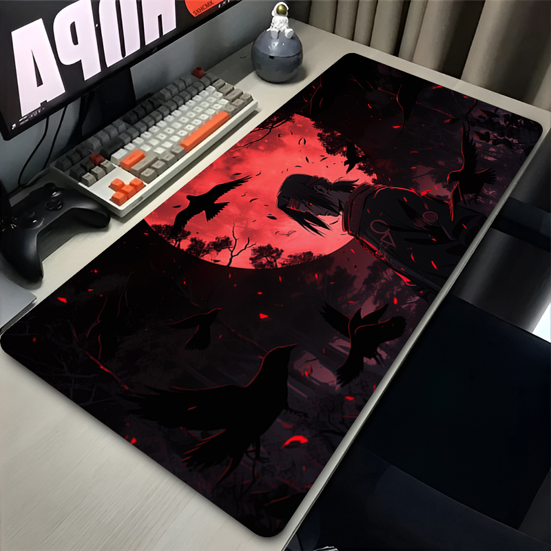 マウスパッド ゲーマー 大型 XXL うちはイタチ マダラ  - Tech Accessories For Desk のレビューと価格