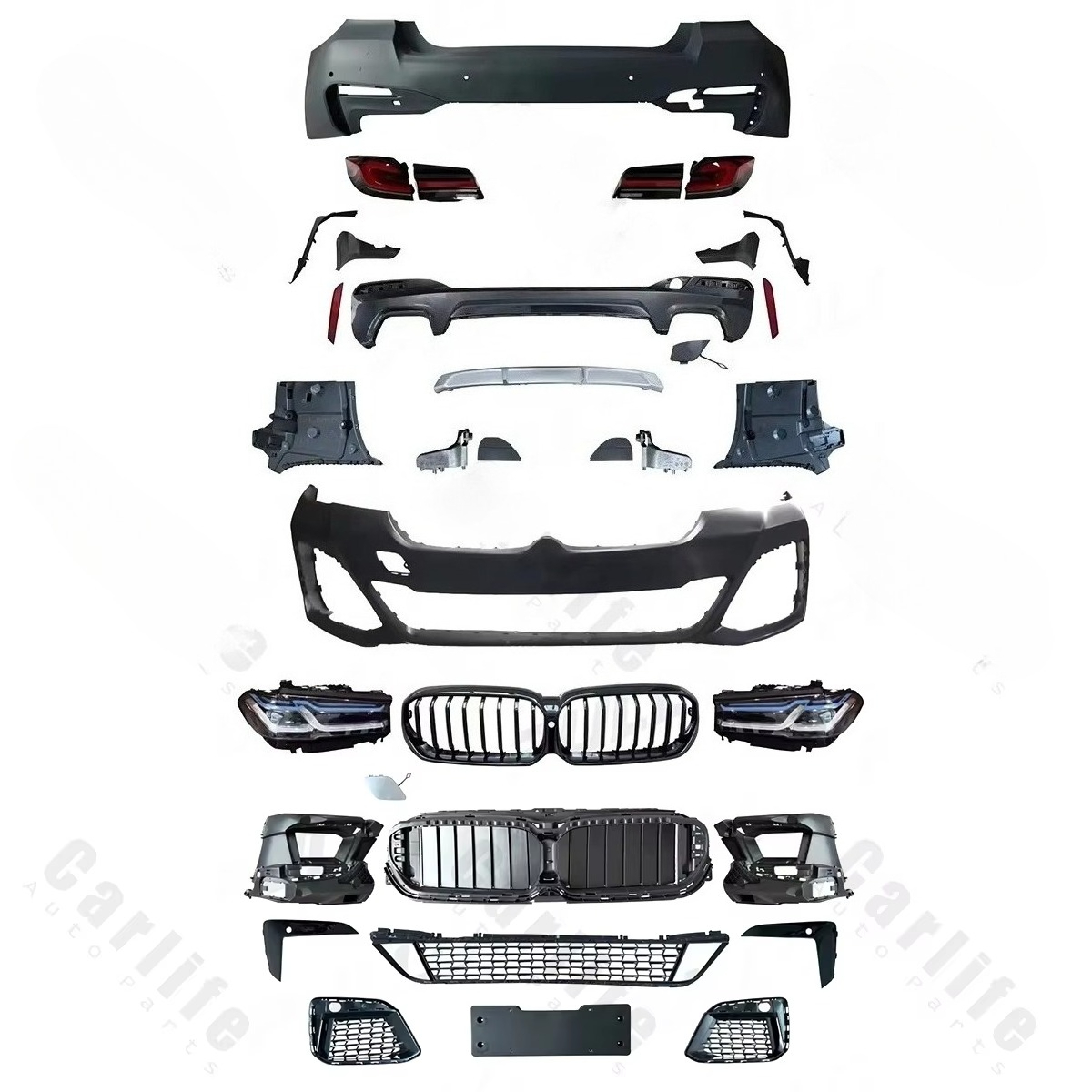 5シリーズF10アップグレードG30 LCI Mテックパーツ - Tech Lighting Accessories のレビューと価格