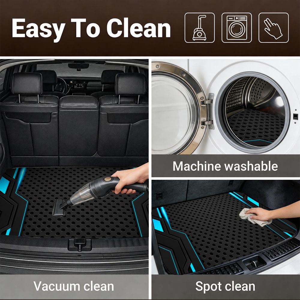 未来的なテクノロジーを備えたブルーライトカートランクマット、 - Tech Lighting Accessories のレビューと価格