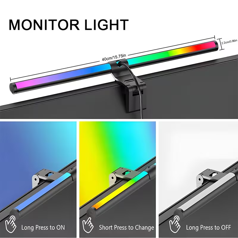 モニターライトバー RGBライトバー 雰囲気照明 USB L - Tech Accessories For Desk のレビューと価格