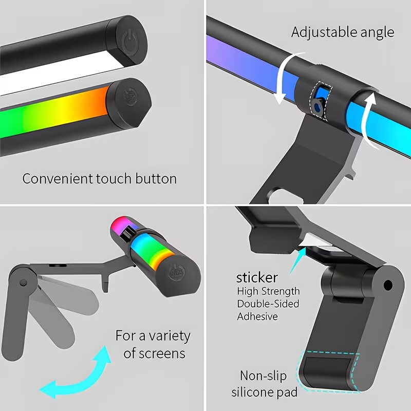 モニターライトバー RGBライトバー 雰囲気照明 USB L - Tech Accessories For Desk のレビューと価格