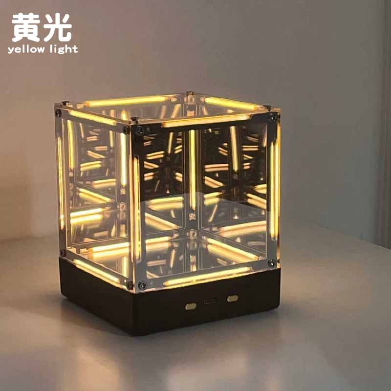 四次元空間ハイパーキューブクリエイティブナイトライトビデオゲ - Tech Lighting Accessories のレビューと価格
