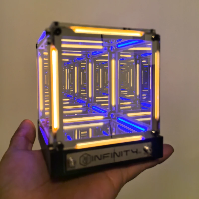 四次元空間ハイパーキューブクリエイティブナイトライトビデオゲ - Tech Lighting Accessories のレビューと価格