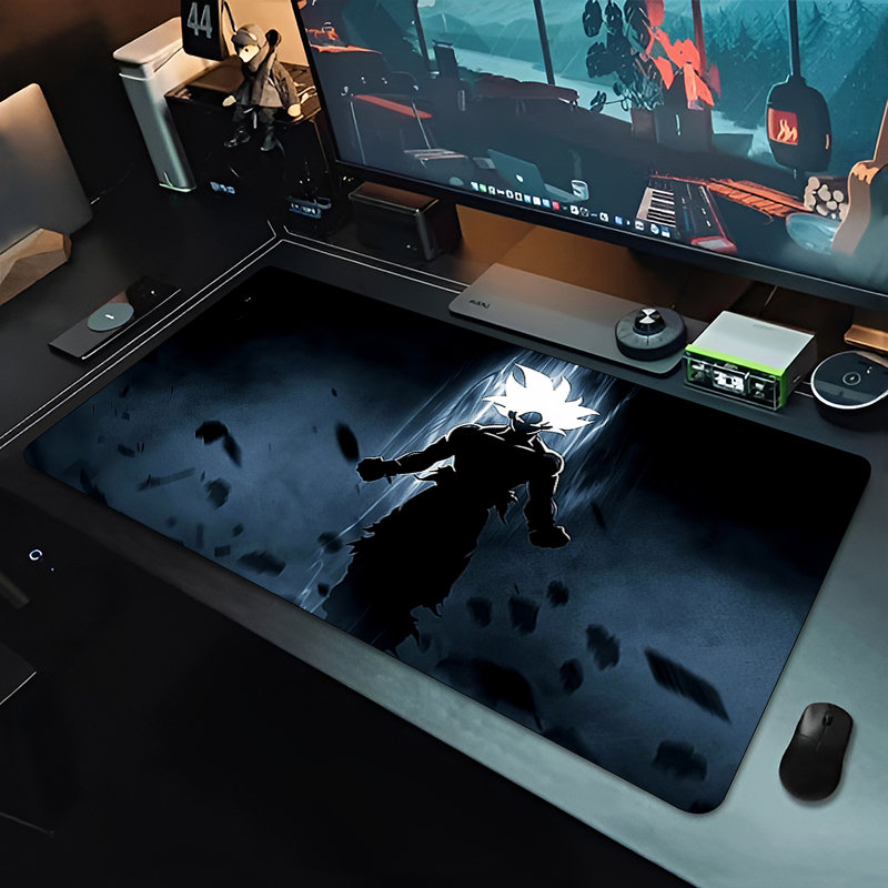 DBZ ブラックアニメマウスパッドドラゴンボール大型 PC  - Tech Accessories For Desk のレビューと価格