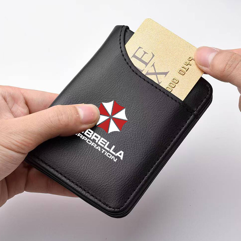 レザー超薄型ミニ PU カーボンファイバークレジットカードホ - Tech Accessories For Car のレビューと価格