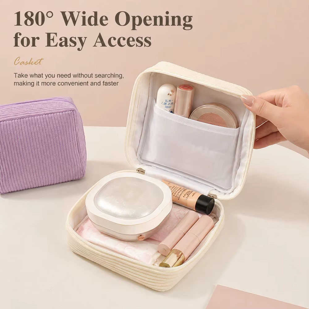 大容量サニタリーパッドバッグ 化粧品・口紅収納バッグ 下着・ - Travel Cable Organizer のレビューと価格