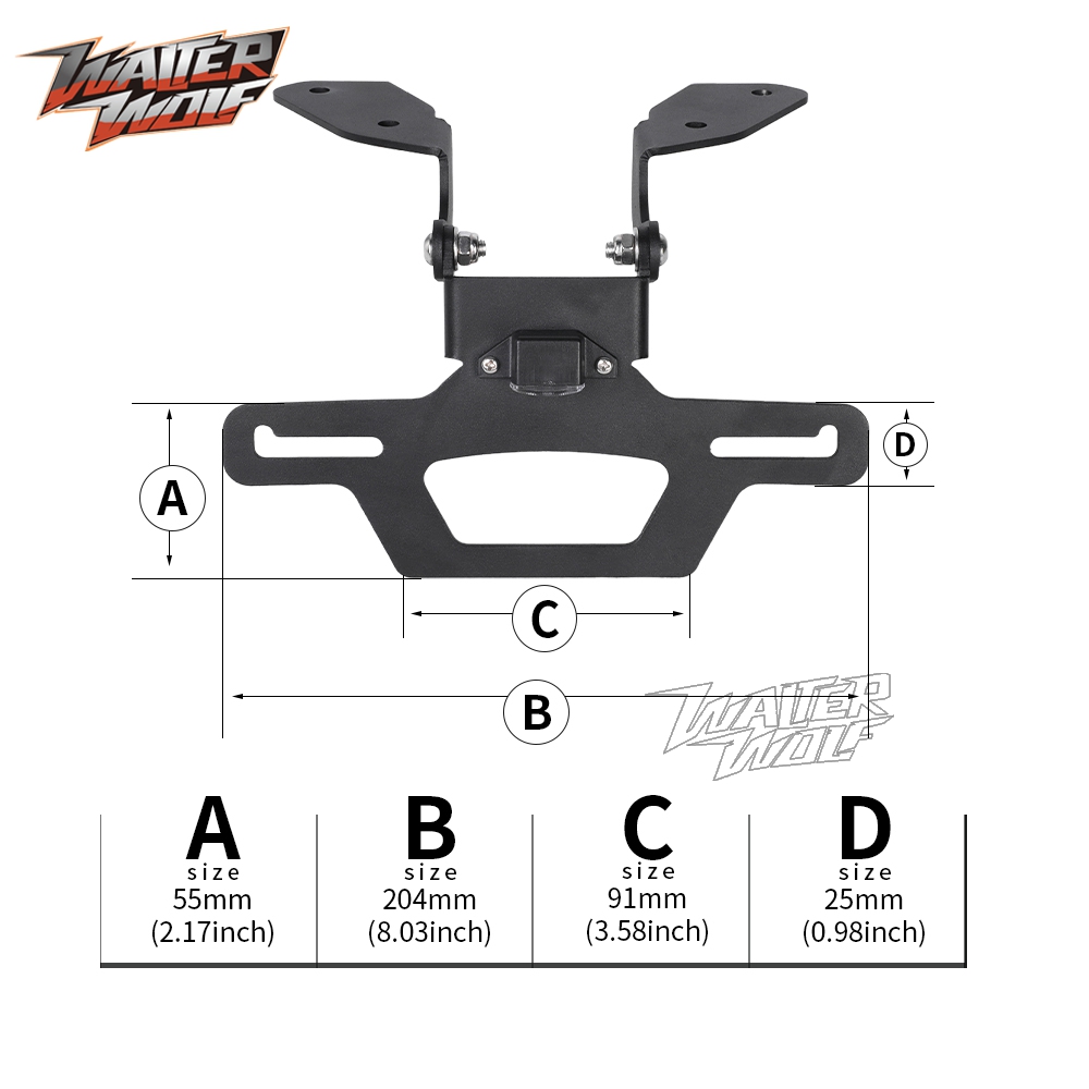 リアテールタイディレジストレーションフレームホルダーヤマハ  - Tech Lighting Accessories のレビューと価格