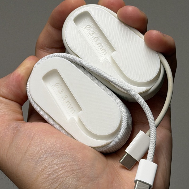 1/2 個ポータブルケーブルオーガナイザーもつれ防止 C タ - Travel Cable Organizer のレビューと価格
