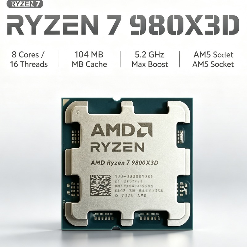 AMD Ryzen 7 9800X3D デスクトップアセンブ - Amd Cpu Ryzen 7 のレビューと価格