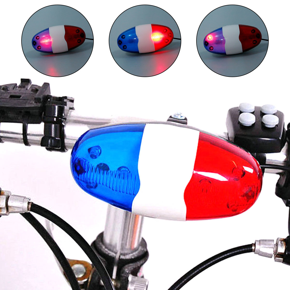 子供のための技術主導の警察のサイレンライト、トランペットの音 - Tech Lighting Accessories のレビューと価格