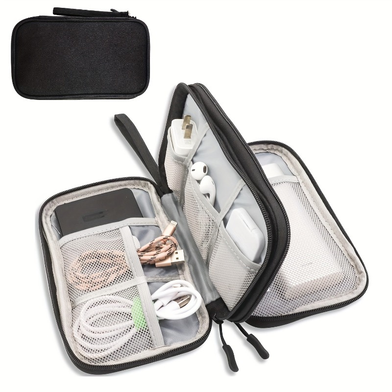 トラベルオーガナイザーバッグ、多ポケット収納ポーチ、トイレタ - Travel Cable Organizer のレビューと価格