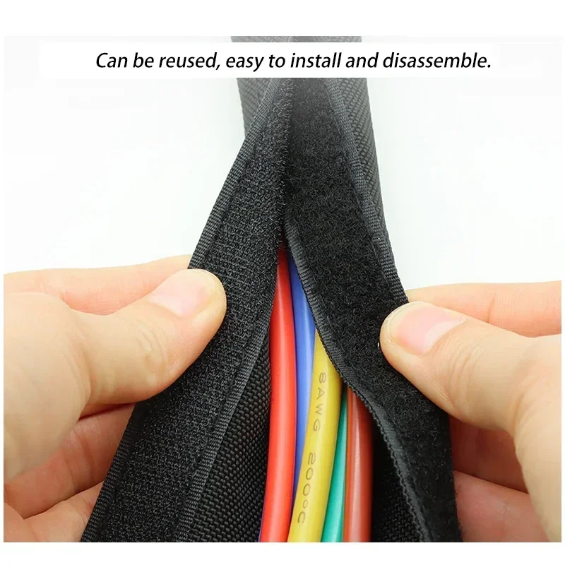 1 〜 10 メートル自己粘着 PET 編組スリーブケーブル - Cable Sleeve Neoprene のレビューと価格