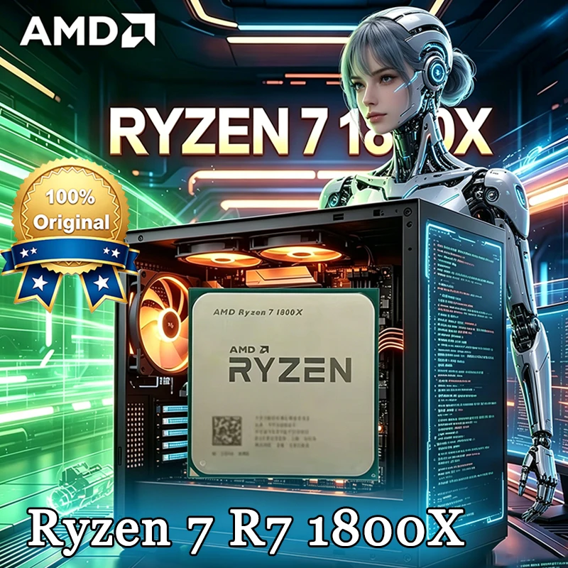 AMD Ryzen 7 1800X CPU R7 1800X - Amd Cpu Ryzen 7 のレビューと価格