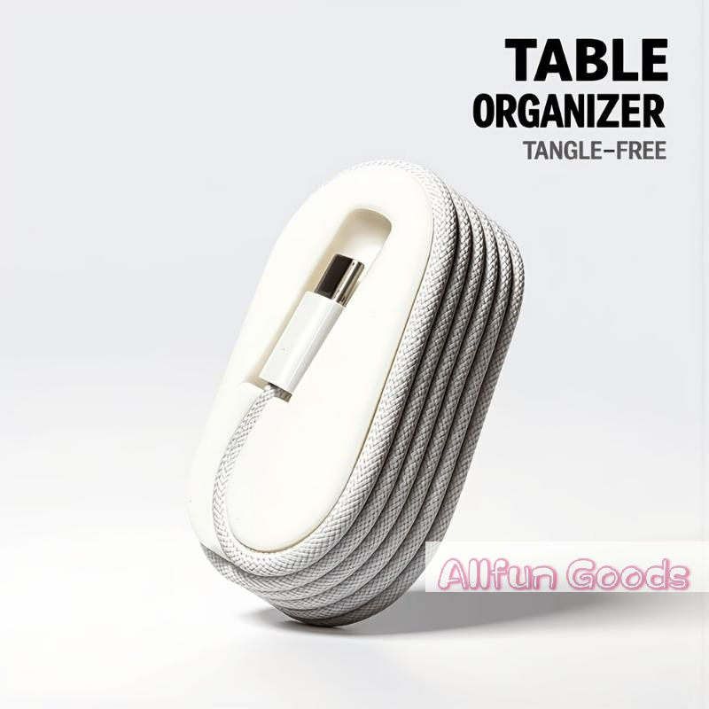 [TG835]ポータブルケーブルワインダーオーガナイザーデス - Travel Cable Organizer のレビューと価格