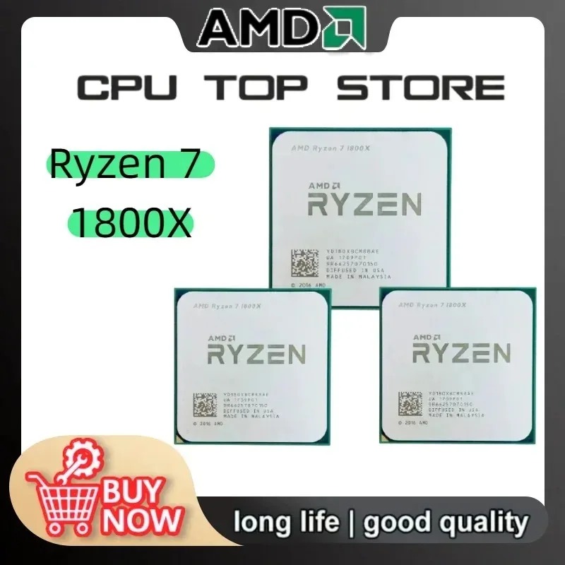 100%新品純正AMD Ryzen 7 1800Xプロセッサ - Amd Cpu Ryzen 7 のレビューと価格