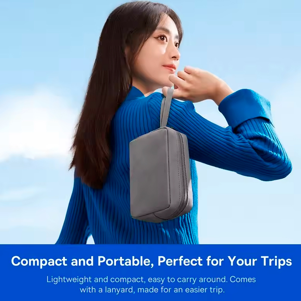 携帯電話防水バッグ旅行用充電器ケーブル収納ケース iPhon - Travel Cable Organizer のレビューと価格