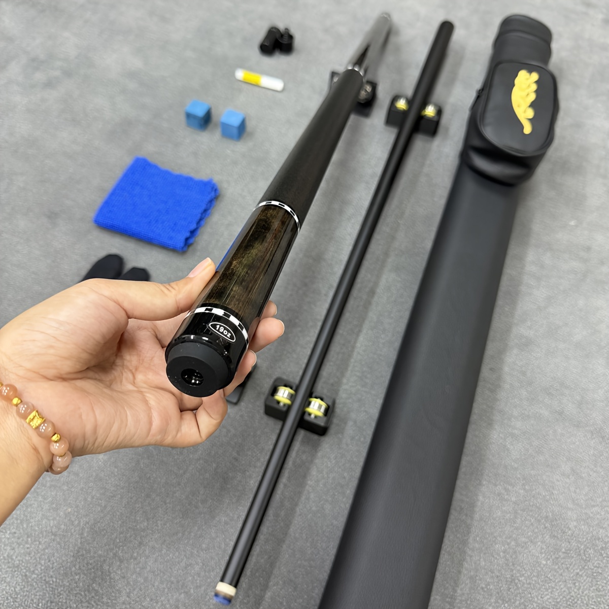 1/2分割ハイテクプールキュー、13mmチップ、軽量で頑丈、 - Tech Lighting Accessories のレビューと価格