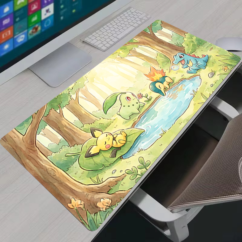 マウスパッドアニメ PC ゲーマーキャビネットマウスパッド  - Tech Accessories For Desk のレビューと価格